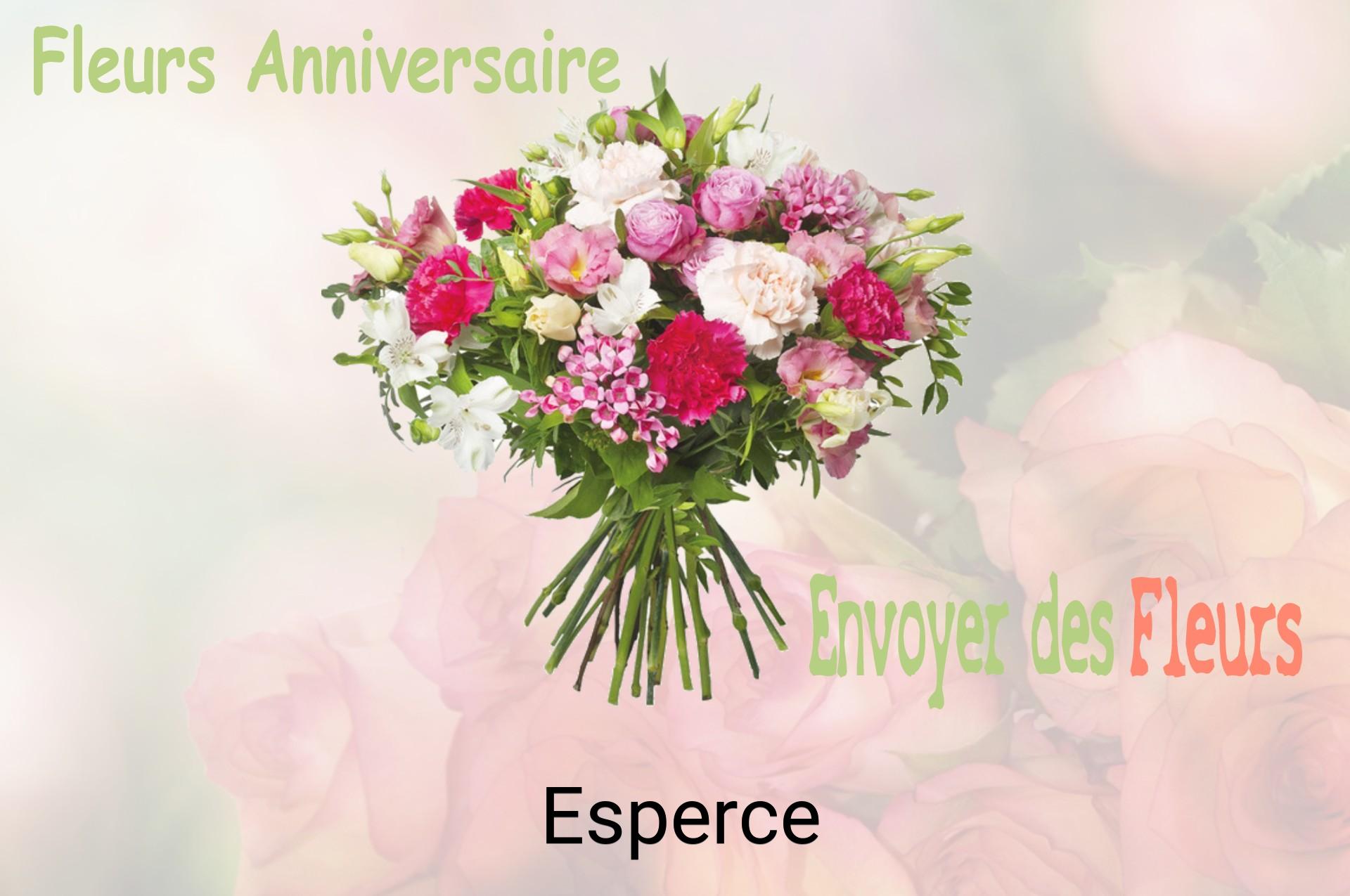 Bouquet de fleurs d’anniversaire livré à Esperce